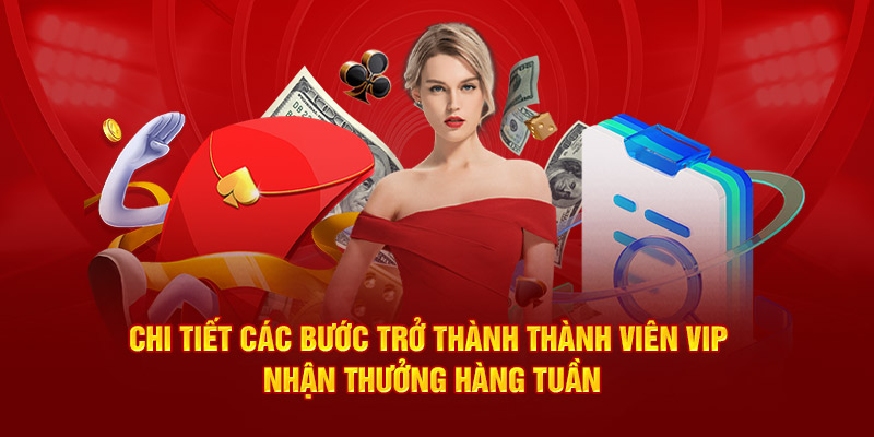 chi tiết các bước để trở thành thành viên vip