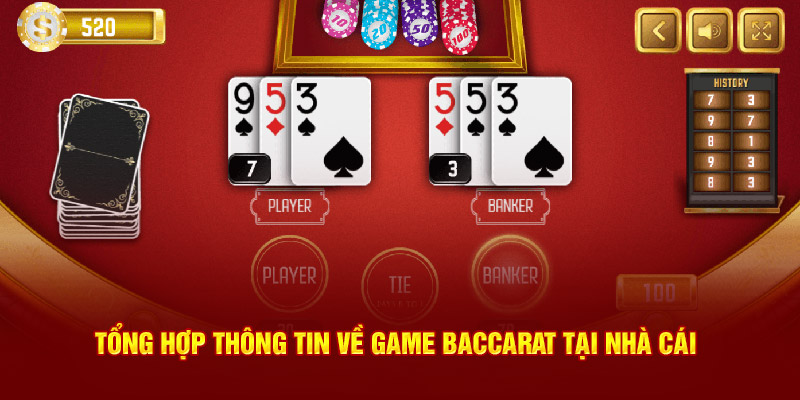 tổng hợp những thông tin về baccarat tại j88